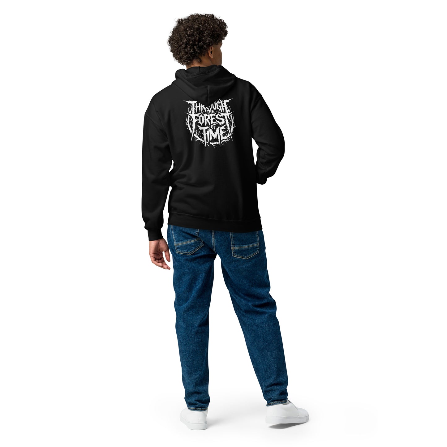 Through The Forest Of Time Logo 2023Unisex Heavy-Blend Zip Hoodie