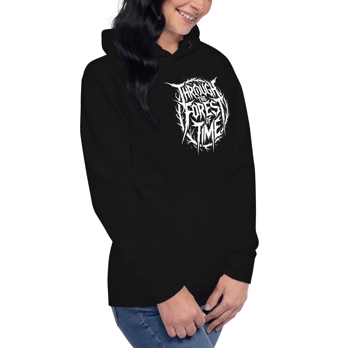 Through The Forest Of Time Logo 2023 Hoodie Black